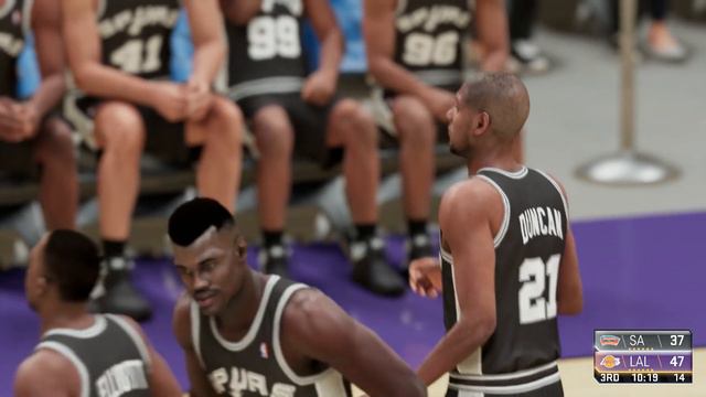 NBA 2K21 Next Gen Gameplay Lakers vs Spurs 1997-98 - (Kobe vs Tim Duncan) NBA 2K21 Xbox Series X/PS смотреть онлайн