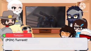 Overwatch reacts to Team Fortress 2 |episode 4: meet the demoman