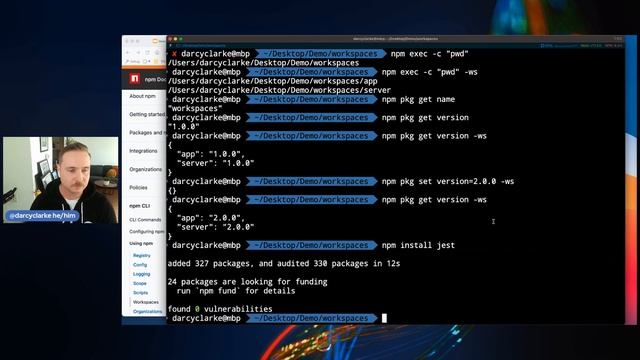 npm workspaces and overrides #DemoDays смотреть онлайн