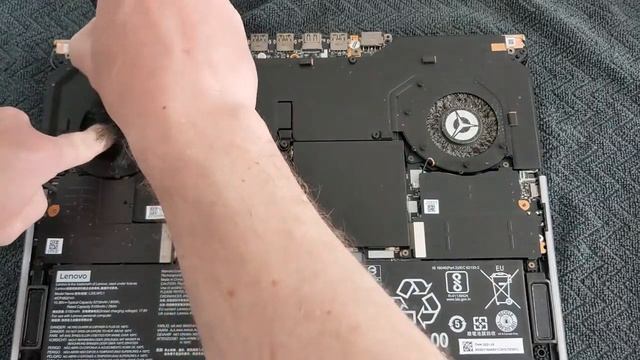 How to Clean a Lenovo Legion 7 Fans and a Ram Upgrade. BIG IMPROVEMENTS смотреть онлайн