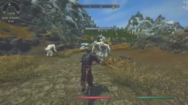 Skyrim Strength of the gods Mod смотреть онлайн