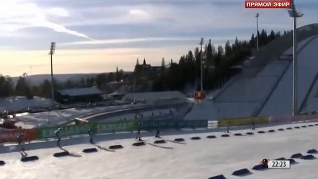 Кубок мира 2012-13. 7-й этап. Мужской масс-старт смотреть онлайн