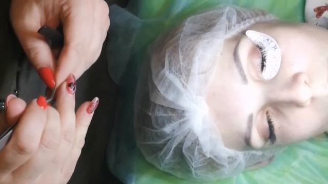 наращивание ресниц. подсмотрела 3а Юлькой смотреть онлайн