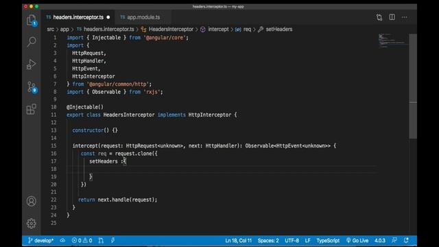 HTTP Interceptors |Multiple Interceptors | Interceptors UseCases (Tutorial 37) смотреть онлайн