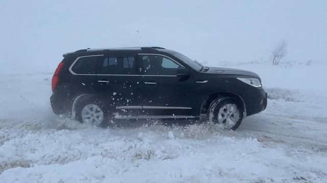 HAVAL H9 2.0 TURBO 2015 OFF ROAD IN SNOW.(georgia) смотреть онлайн