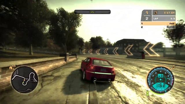 NFS: Most Wanted 2005 HD Modded Playthrough - Part 25 - Razor & Last Pursuit (END) смотреть онлайн