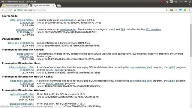 Importing data in python Database Sqlite - 1 смотреть онлайн