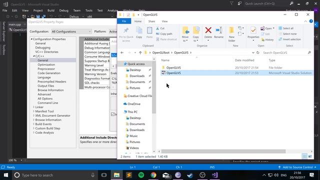 Modern OpenGL 3.0+ Visual Studio 2017 [SETUP] GLFW and GLEW on Windows смотреть онлайн