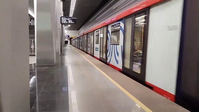 Поезд Метро Москва-2020 Отправление Бкл Со Станции Авиамоторная смотреть онлайн