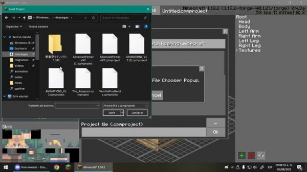 HOW TO LOAD CUSTOM PLAYER ANIMATIONS WITH CPM MOD |Complete Tutorial
