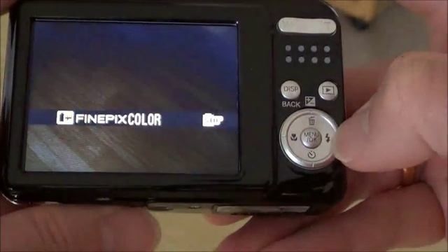 Fujifilm Finepix AX500 Digital Camera User Interface - Menu Structure смотреть онлайн