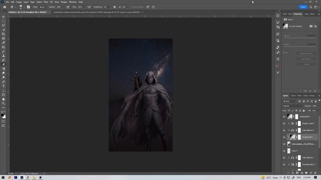 Moon knight poster designing tutorial in HINDI (fan art)#photoshop #photoshoptutorial #marvel смотреть онлайн
