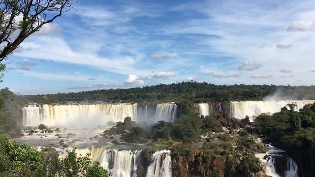 Вдопады. Фос ду Игуасу. Бразильская сторона .Начало парка.2016 июнь.8 смотреть онлайн
