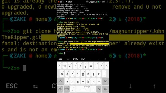 how to install johntheripper in termux смотреть онлайн