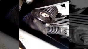 Лайф хак , как поставить натяжитель ролика ремня генератора Опель Агила.