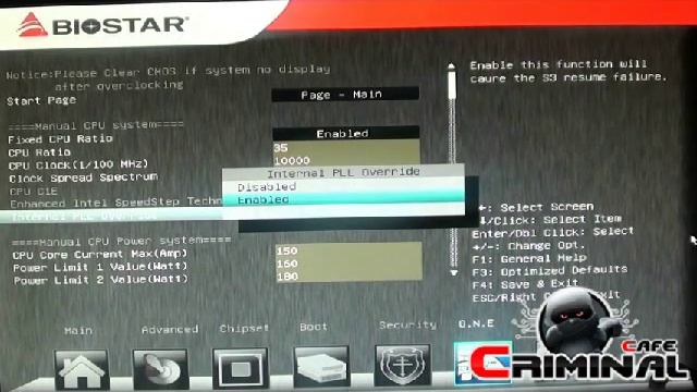Biostar TZ77XE4 Setup UEFI Bios