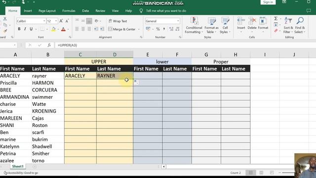 CASE FORMATING IN EXCEL 2016 смотреть онлайн