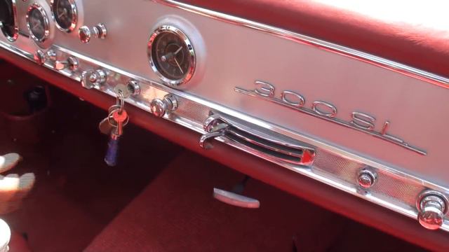 1956 Mercedes-Benz 300SL 300 SL Gullwing In Silver & Engine Sound - My Car Story With Lou Costabile
