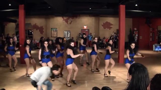 Ladies Touch Indianapolis Debut of "Mariposa" - Choreography by Tanja (La Alemana) Kensinger смотреть онлайн