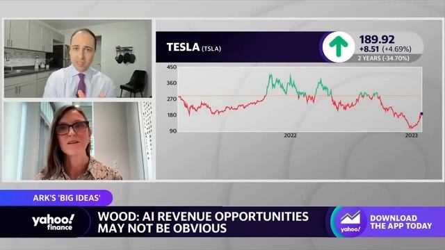 Cathie Wood: AI productivity gains will be ‘astounding and shocking' смотреть онлайн