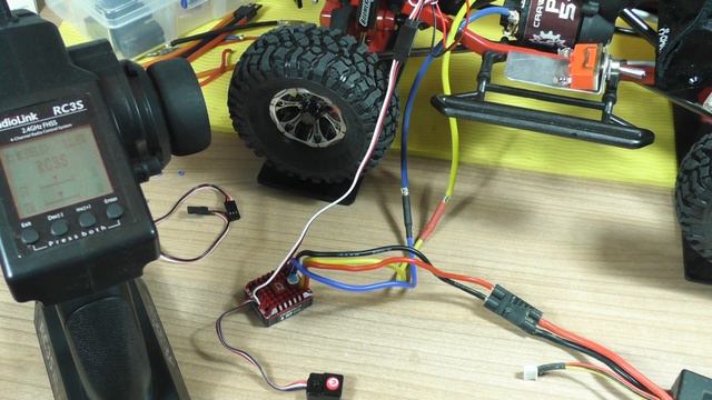 Hobbywing WP1080 Crawler Specific Esc Calibration And Setup