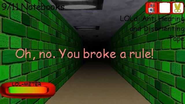 LOLdi's Basics Remastered - Baldi's Basics Mod смотреть онлайн