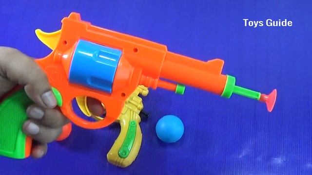 Box of Toy Guns! Learn Colors with BOX OF TOYS!Toys Guide смотреть онлайн