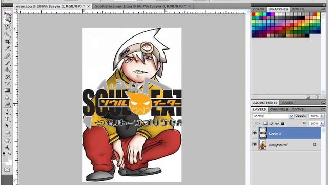 Photoshop CS4 Tutorial - How To Put A Logo on Your Picture and how to save it. смотреть онлайн