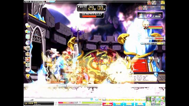 [KMS 1.2.199] Zero vs Arkarium Full Map Attack смотреть онлайн