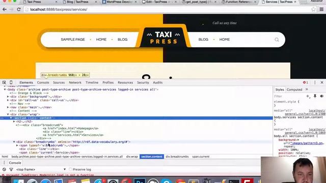 Из HTML на WordPress Часть 10 Страница Сервисы HTML to WP Part 10 Services смотреть онлайн