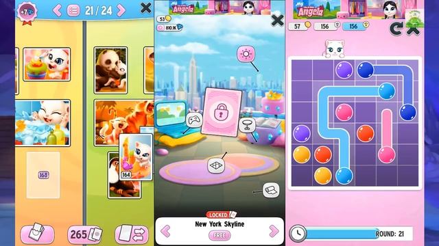 My Talking Angela - My Talking Angela Gameplay Great Makeover For Kids HD