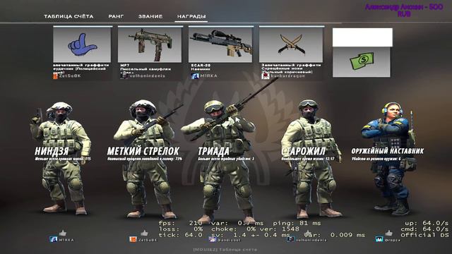 Стрим CsGo. Играю de_Dust 2. смотреть онлайн