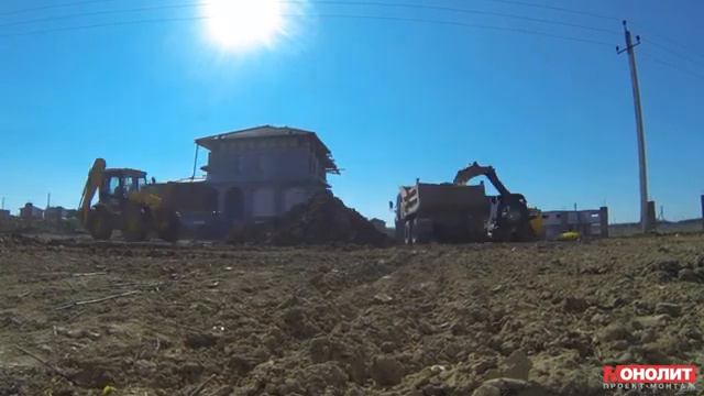 Планировка участка мини-погрузчиком JCB 175. Land planing skid steer JCB 175 смотреть онлайн