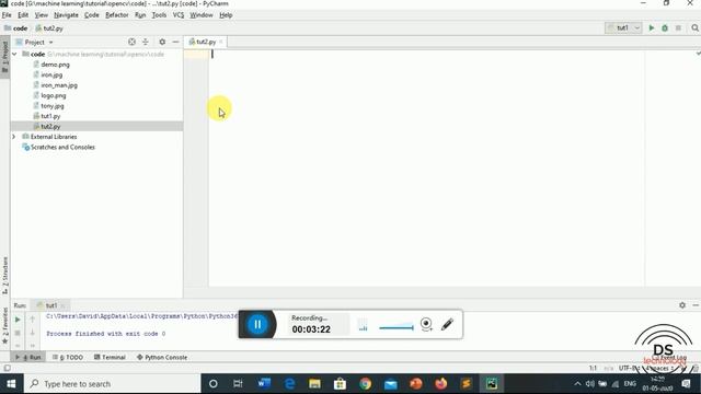 openccv python tutorial | how to read ,write & show method in opencv смотреть онлайн