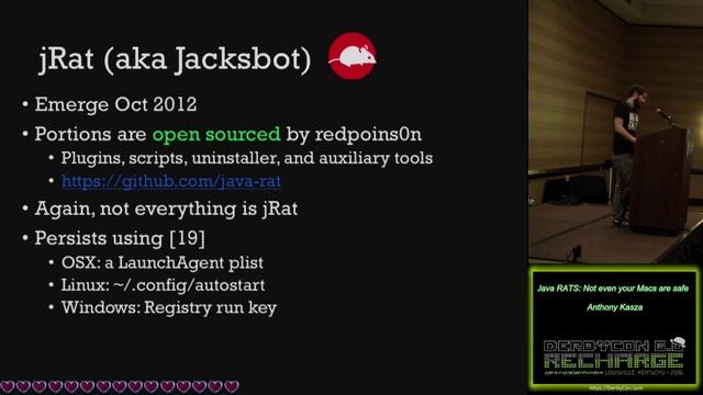 318 Java RATS Not even your Macs are safe Anthony Kasza смотреть онлайн
