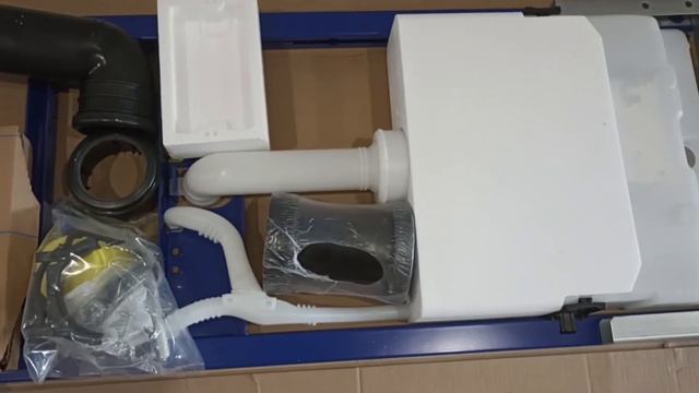 Распаковка — Инсталляция для унитаза Geberit Duofix 458.122.21.1 смотреть онлайн