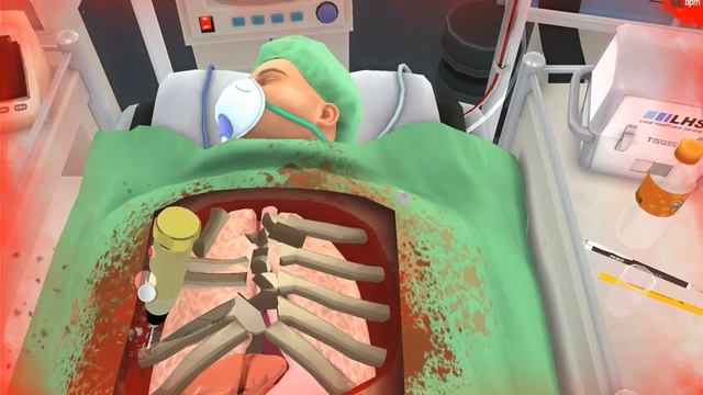 Прохождение Surgeon Simulator мобильная версия