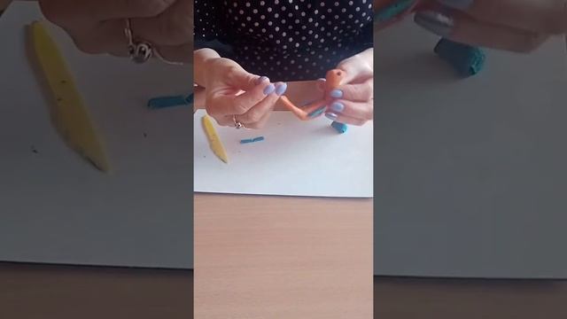 Лепим птицу по мотивам народных игрушек смотреть онлайн
