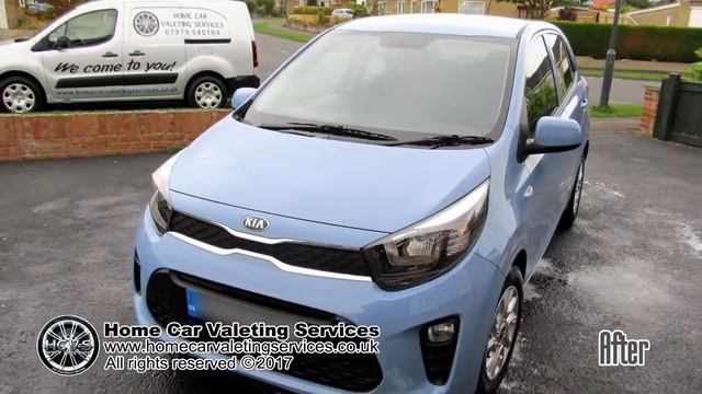 KIA PICANTO (Exterior Valet) Before & After смотреть онлайн