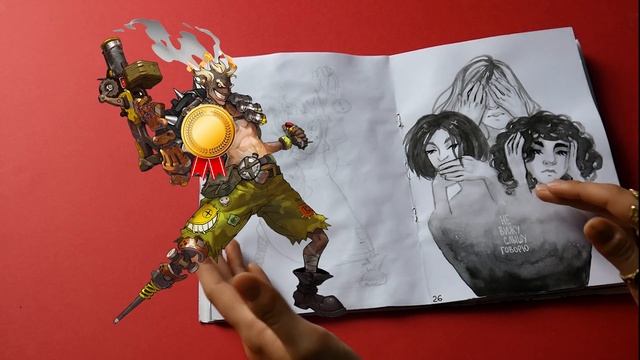 Обзор Скетчбука | INKTOBER 2018 И ПОДСОЛНУХИ