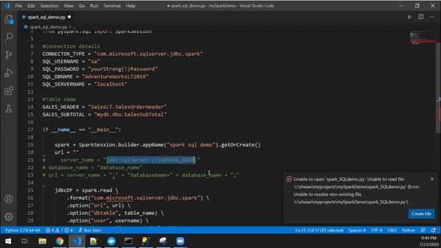 20200723 - Reading and writing data from/to SQL Server using Apache Spark смотреть онлайн