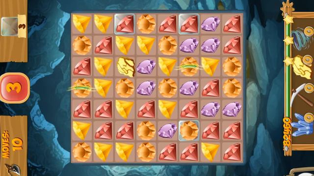 Ultimate Gold Rush: Match 3 - Android/iOS Gameplay смотреть онлайн