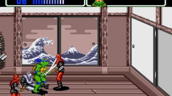 TEENAGE MUTANT NINJA TURTLES - The Hyperstone Heist SEGA - видео прохождение