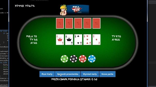 Poker game - C++ смотреть онлайн