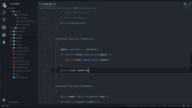 Laravel Packer and Laravel Zero | Create folder and write to file #5 смотреть онлайн