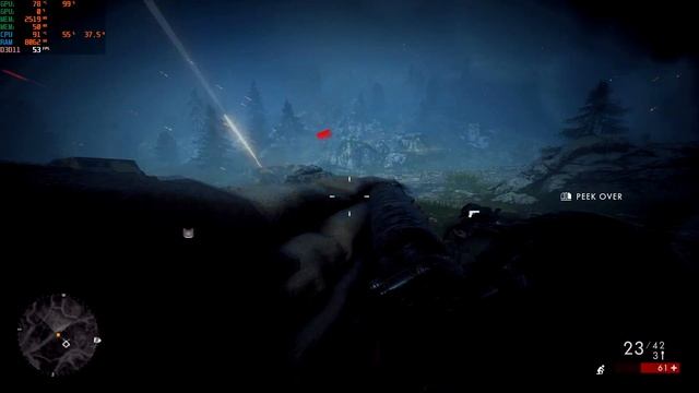 Battlefield 1 gameplay on acer nitro 5 laptop(i5 8300h/1050 ti) смотреть онлайн