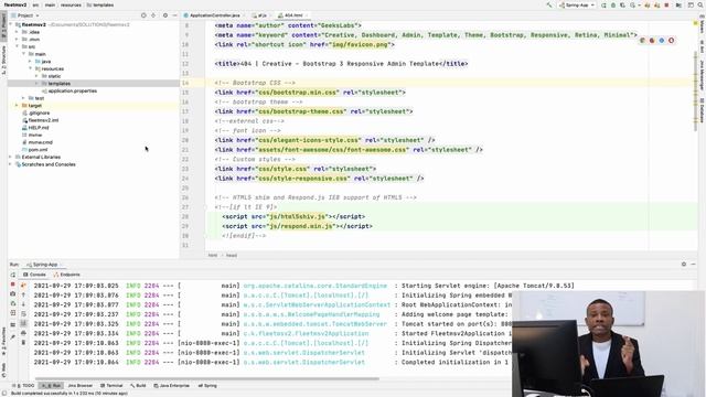 Part 2 - Setup the Nice Admin Template смотреть онлайн