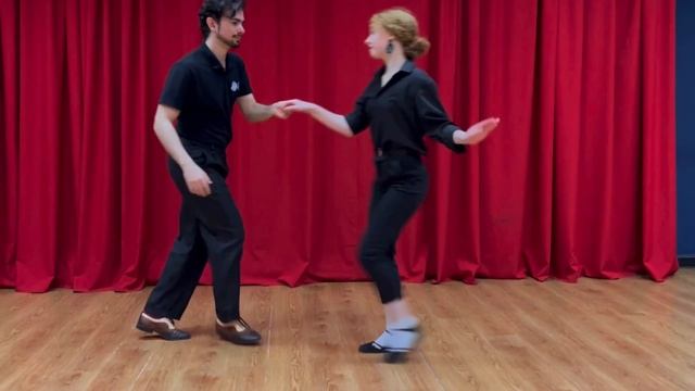 "Инверсии в линди хопе" - Айрин Бухина, Никита Федоров смотреть онлайн