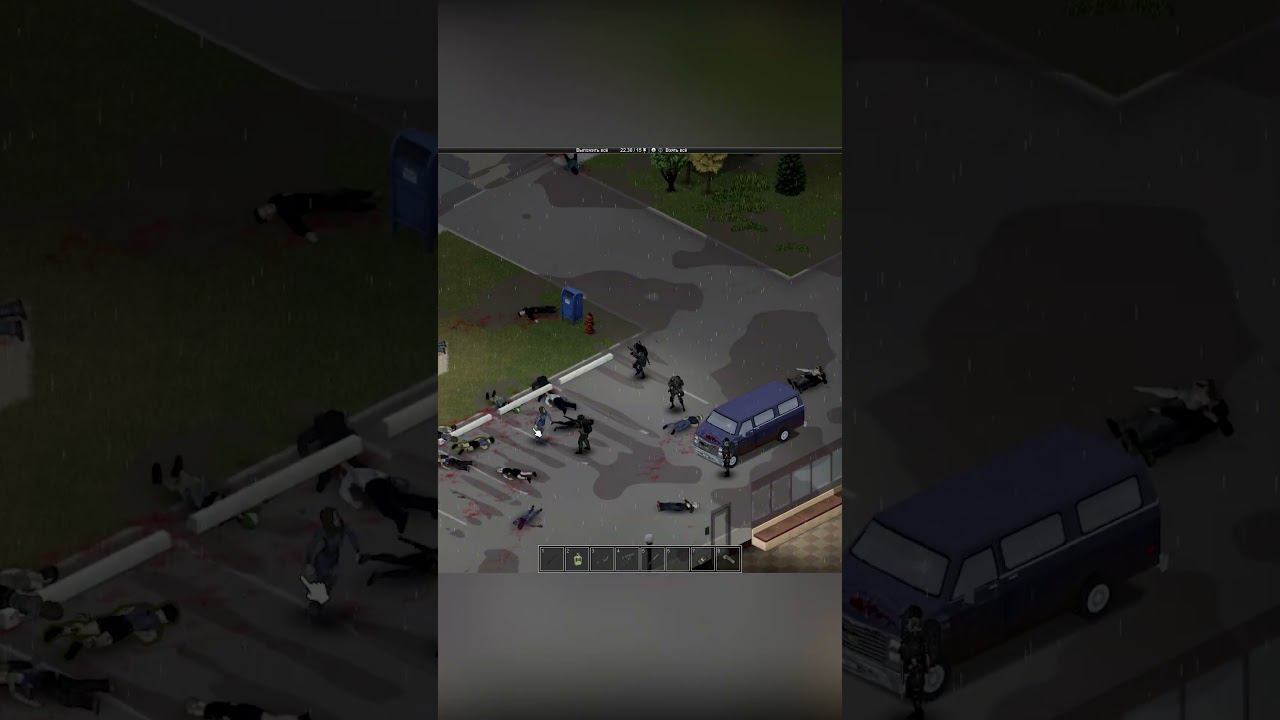 Когда Залутали Полицейский Участкок #kestrel #projectzomboid #funyshorts смотреть онлайн