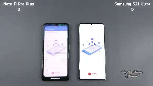 Xiaomi Redmi Note 11 Pro Plus vs Samsung Galaxy S21 Ultra 5G | SpeedTest and Camera comparison смотреть онлайн